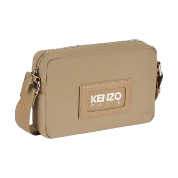 KENZO Logo Patch Shoulder Bag