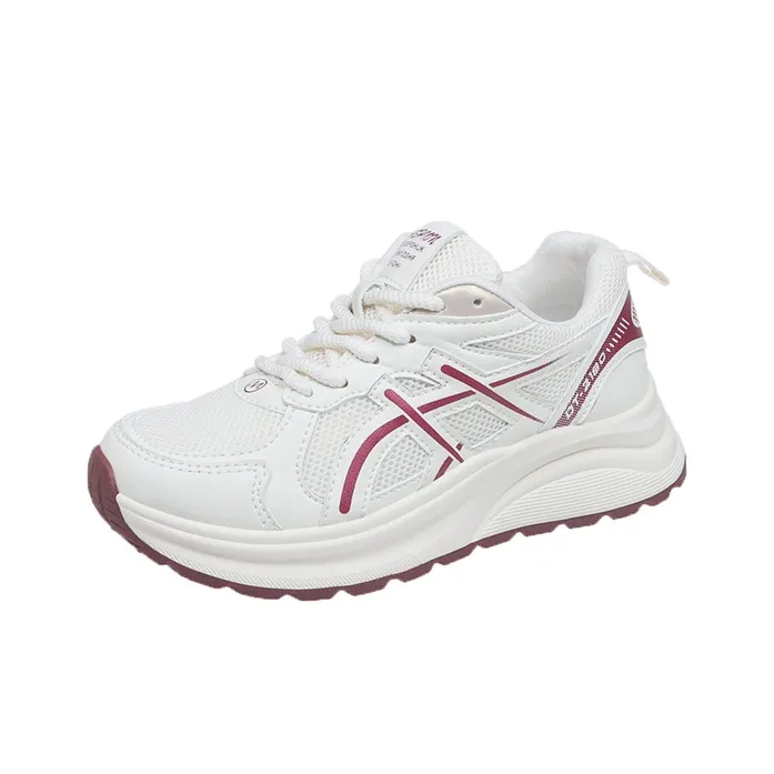 TIBHAR Cushioning Wear-Resistant Low-Top Chunky Sneakers Women's-0