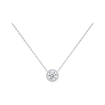 KEYS VIA S925 Silver, Synthetic Cubic Zirconia Necklaces Women's