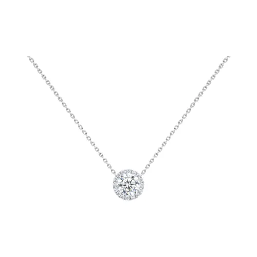 KEYS VIA S925 Silver, Synthetic Cubic Zirconia Necklaces Women's