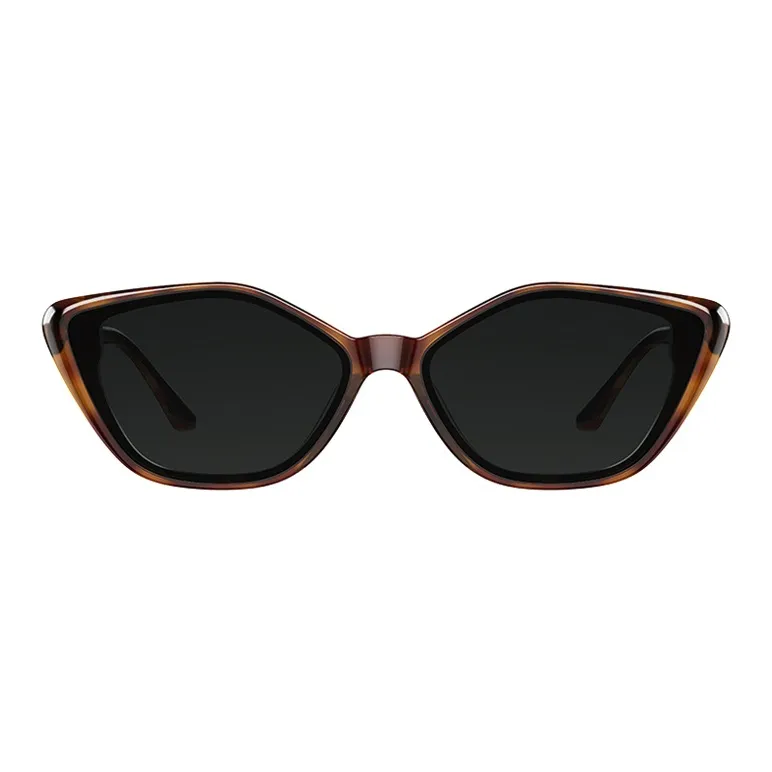 HELEN KELLER Plate Frame Cat Eye Sunglasses Unisex-6