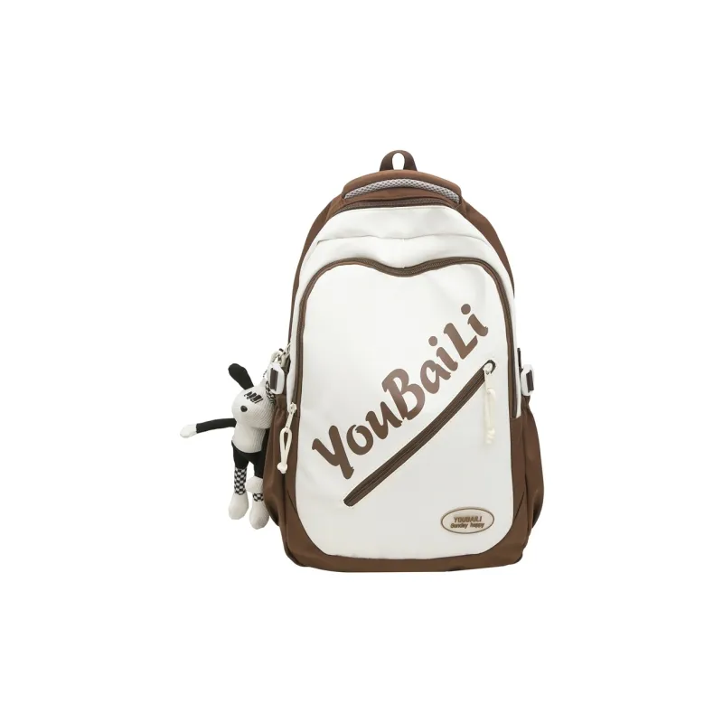 Yalu Nylon Backpacks Regular Unisex Multicolor-16