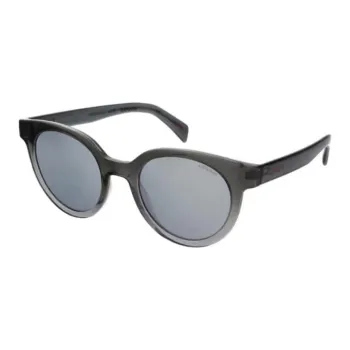 Levi's Oval Sunglasses Unisex Gray