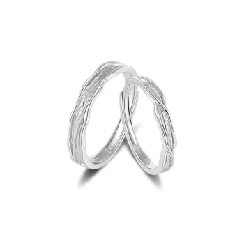 QIANCHANG S999 Fine Silver Rings Unisex