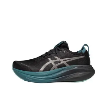 Asics GEL NIMBUS 27 Slip Resistant, Abrasion Resistant, Breathable Low Top Running Shoes Men's Black