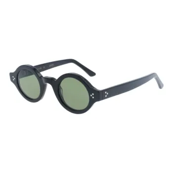 EPOS Acetate Round Sunglasses Unisex Black
