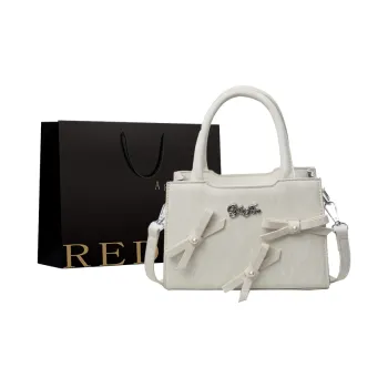 REDOO PU Shoulder Bag Crossbody Bag Handbag Regular Women's Ecru/Pink/Khaki/Black