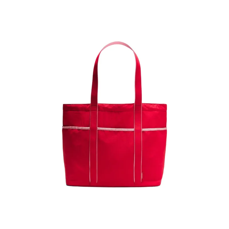 Lululemon Nylon Handbag, Shoulder Bag Unisex Red-1