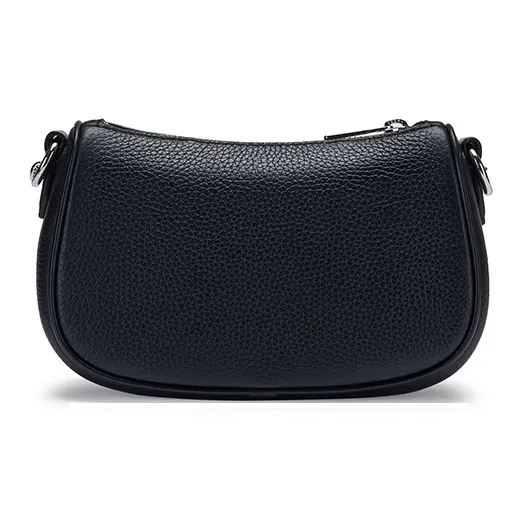 MICHAEL KORS Carmela Cow Leather One Shoulder Handbag Small Size Women's Black-2