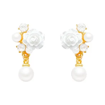 May10th S925 Silver Stud Stud Earrings Women's