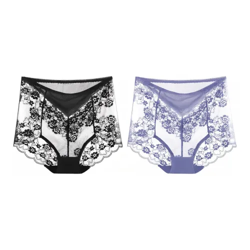 Flowers In Water Underpants Women's 2 Pack