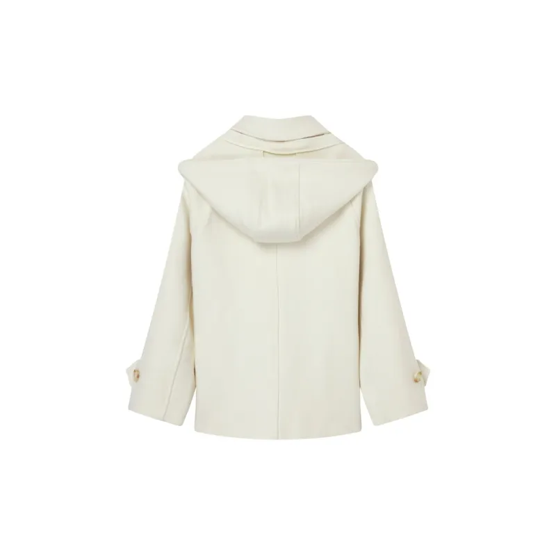 E.land Coats Women's Ivory/white-1