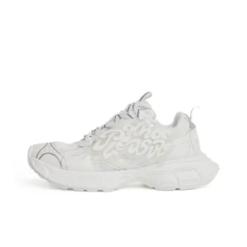 PAIN OR PLEASURE Low Top Chunky Sneakers Unisex White
