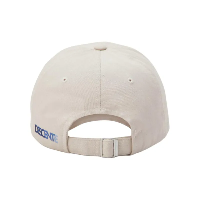 DESCENTE Cotton Baseball Caps Unisex Beige-1