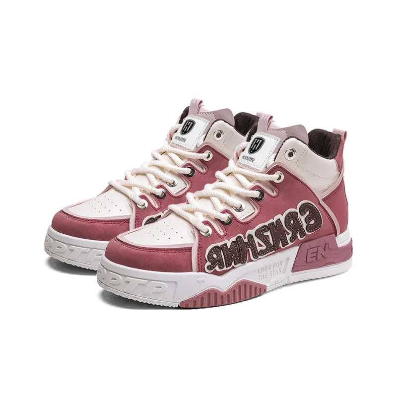 HACKBUTEER High Top Skateboard Shoes Men's Box-2