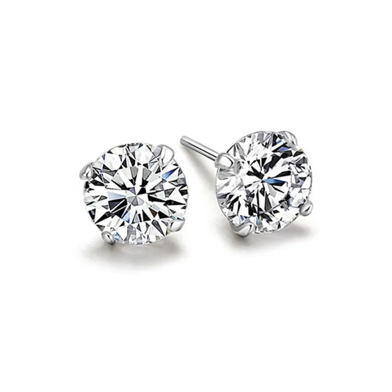 GELUTU Stainless Steel Stud Earrings Women's-1