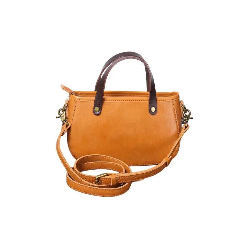 LARTIGENT Top Grain Cow Leather Crossbody Bag Small Size Women's Multiple Colors-2