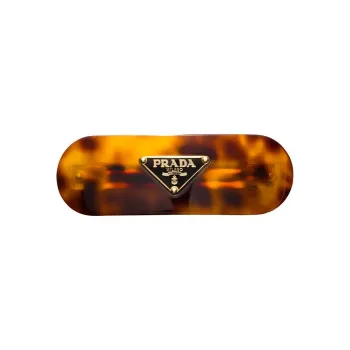PRADA Tortoiseshell effect Hair Clip