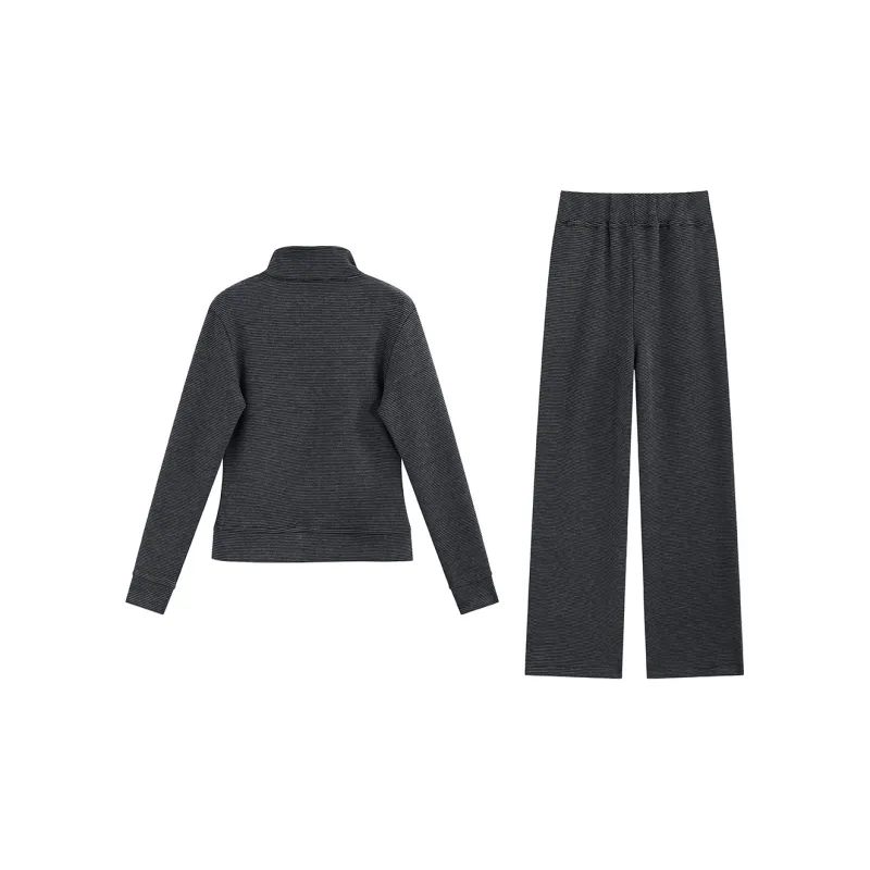SNZX Casual Suit Women's Dark Gray-1