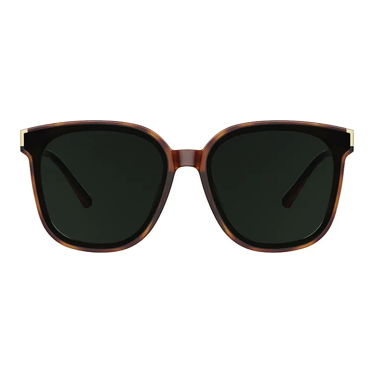 HELEN KELLER Plate Frame Square Sunglasses Unisex-6