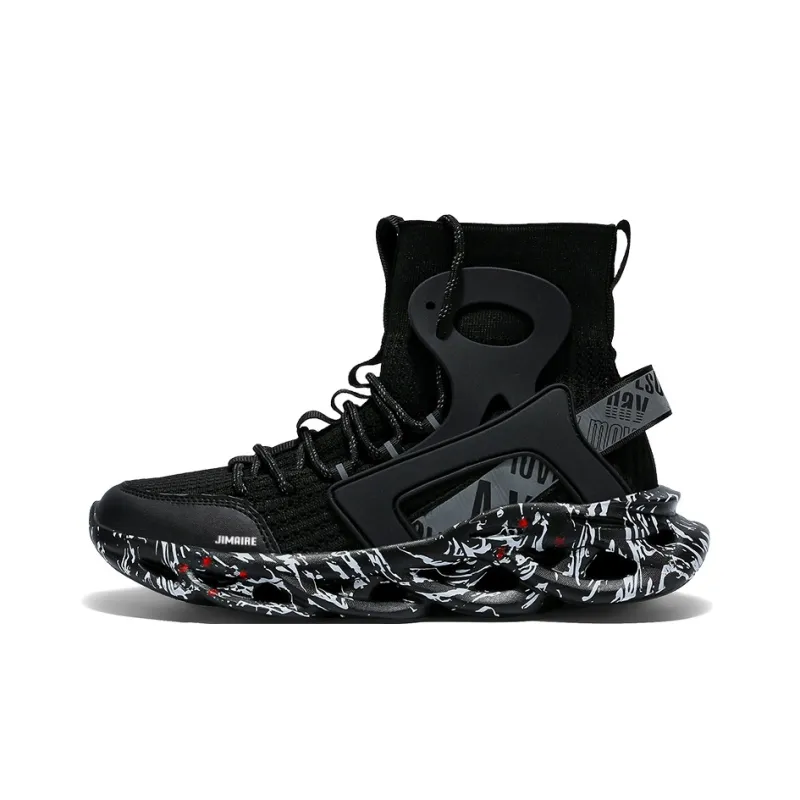 King Jinmai High Top Casual Shoes Men's-6