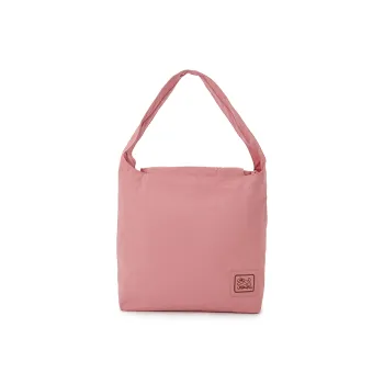 Hotwind Fabric Shoulder Bag Women's Pink/Light Gray