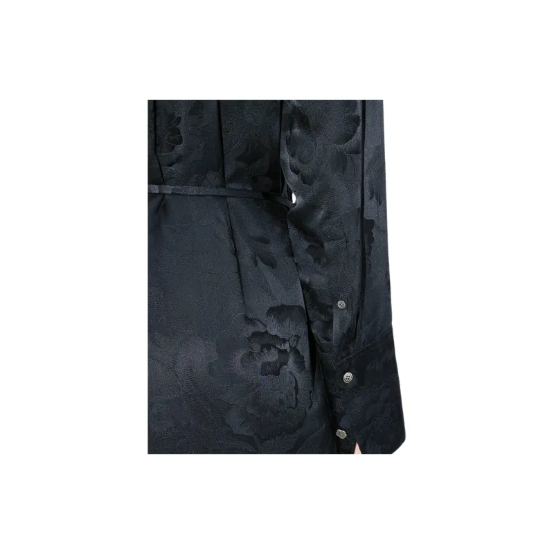 KENZO Peonies Midi Shirt Dress-4