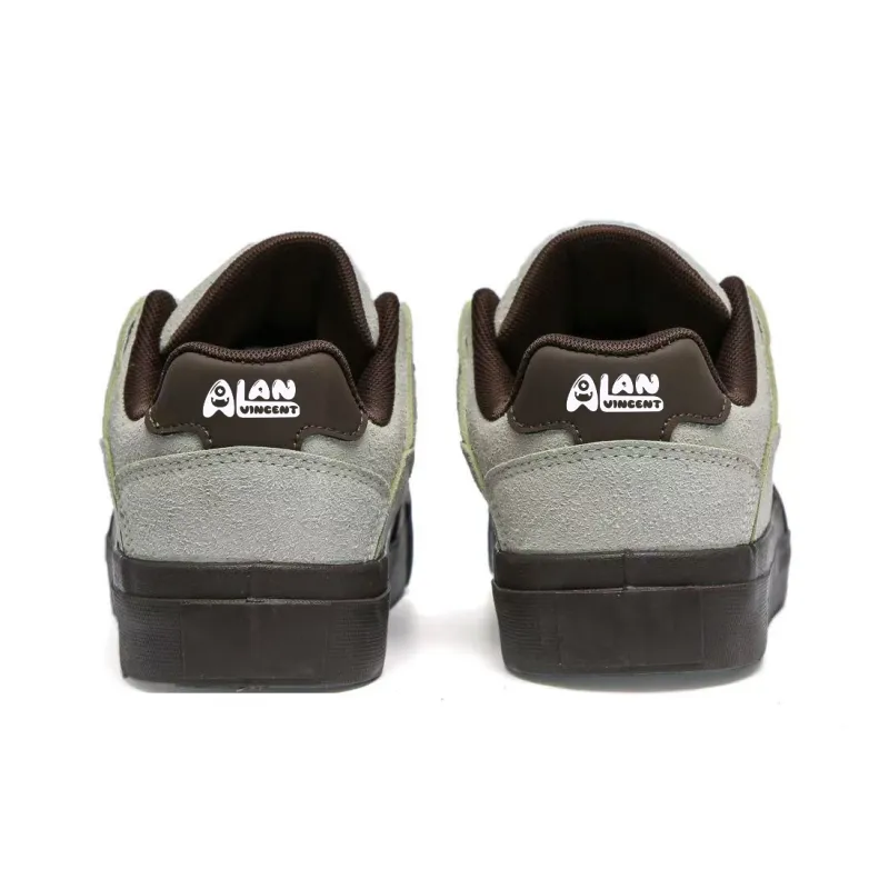 Alan Vincent Slip Resistant Breathable Abrasion Resistant Low Top Skateboard Shoes Women's-2