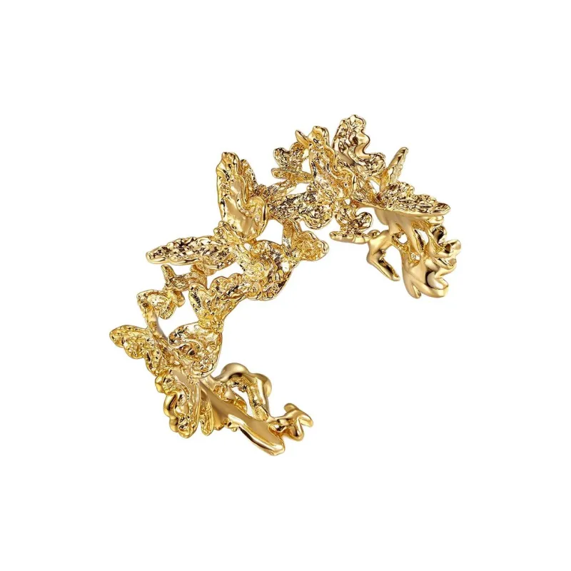 BOONEE ALUS Copper Is Karat Gold plated Bangles Women's-0
