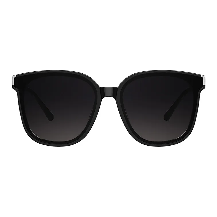 HELEN KELLER Plate Frame Square Sunglasses Unisex-10