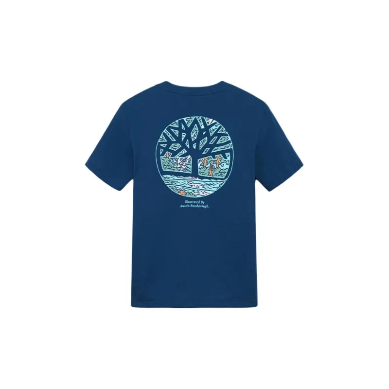 Timberland T Shirt Unisex Dark Indigo-1