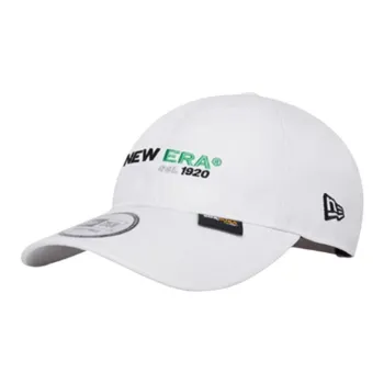 New Era Polyester Baseball Caps Unisex White/Black