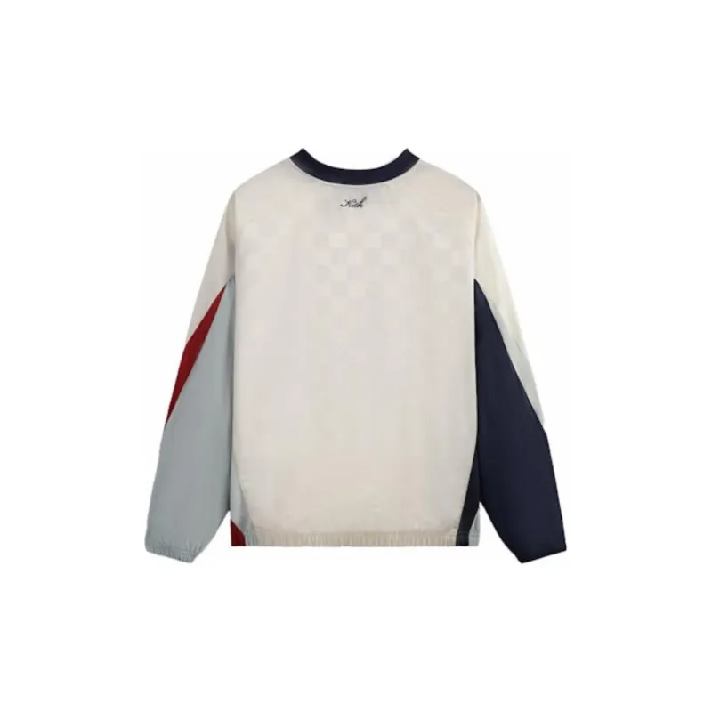 KITH Checkered Satin Dayton Combo Pullover-1