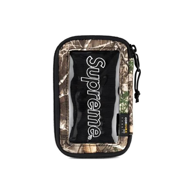 Supreme Canvas Cell Phone Pouch Trumpets Unisex Brown-1