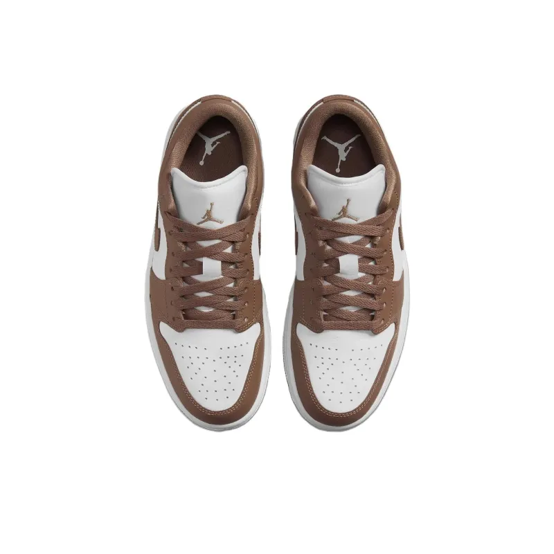 Jordan 1 Low Archaeo Brown White Women's-3