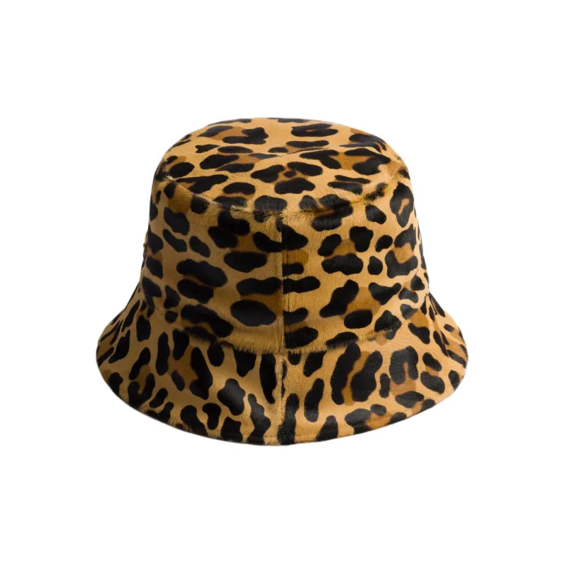 PRADA Leopard Printed Bucket Hat-1