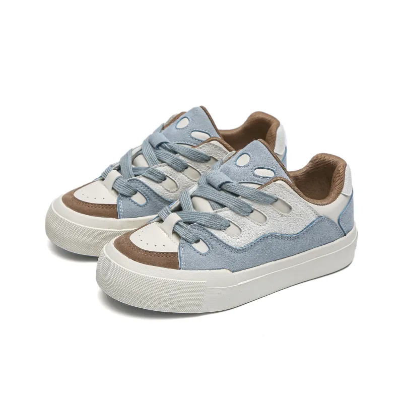 Alan Vincent Slip Resistant Breathable Abrasion Resistant Low Top Skateboard Shoes Women's-4