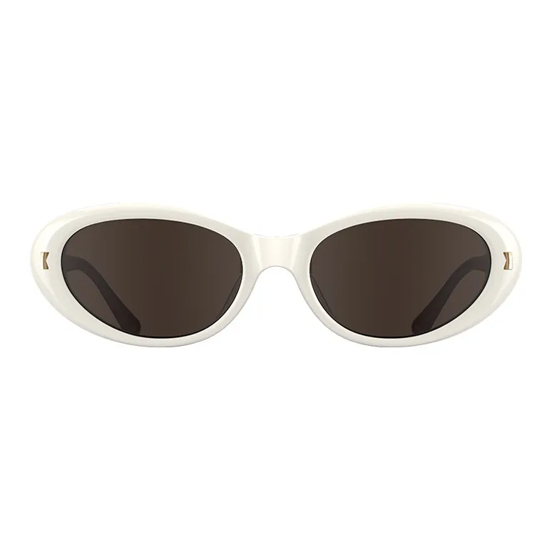 HELEN KELLER Plate Frame Cat Eye Sunglasses Unisex-2