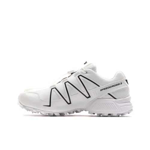 SALOMON Speedcross 3 White Alloy Black