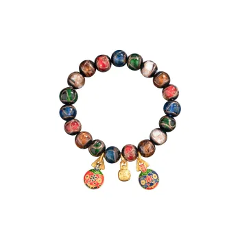 R Z Y Colored Glaze Bracelets Women's