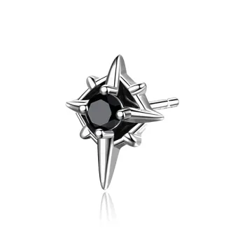 KIVA S999 Fine Silver Stud Earrings Unisex