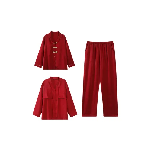 Maultiay Pajama Set Women's Red
