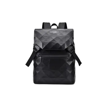 CARTELO Polyester Backpack Travel Bag Laptop Bag Backpack Regular Unisex Black
