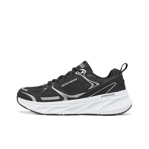 Skechers SPORT MENS Wear resistant And Lightweight Low Top NVGY pentru Men's Black