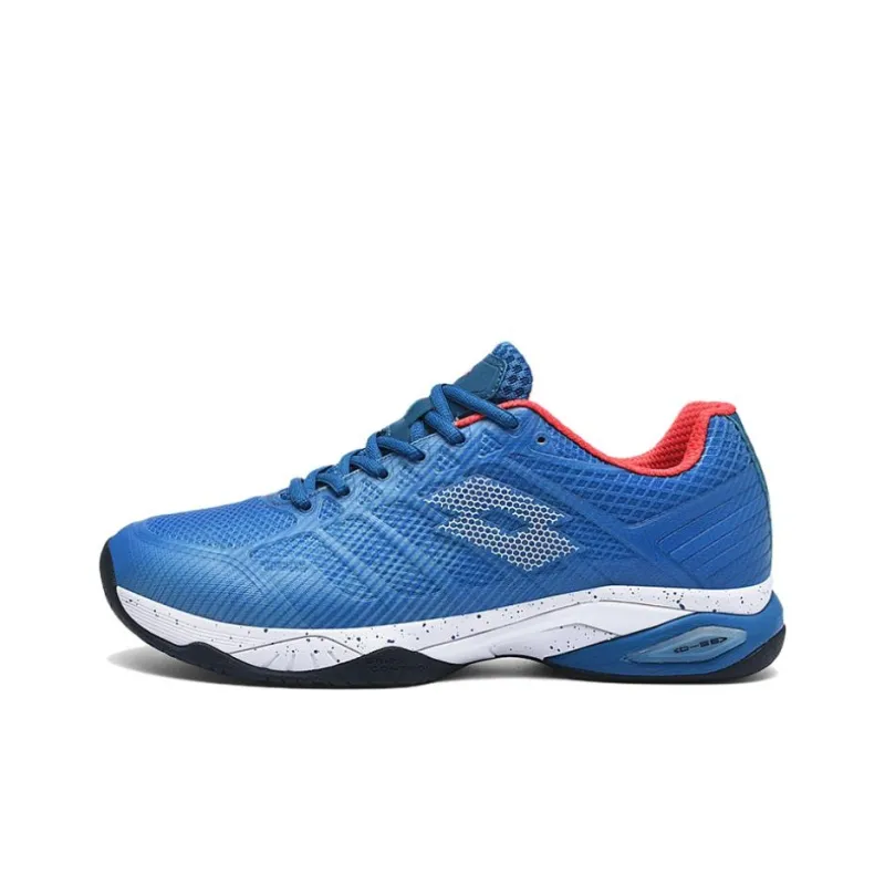 LOTTO Wear resistant And Lightweight Low Top Tennis Shoes Men's Blue-0