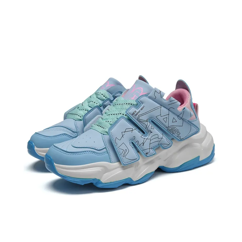 ZOIBBOE Cushioned Anti Slip Wear Resistant Lightweight Height Increasing Low Top Chunky Sneakers Unisex-8