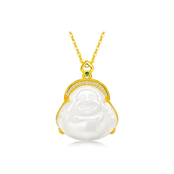 CHINA GOLD Agate Necklaces Women's