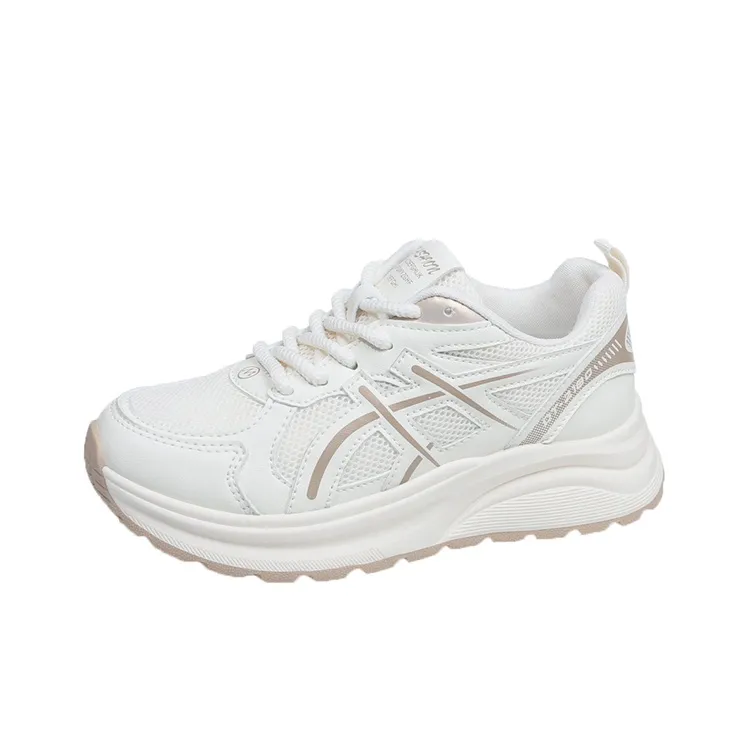 TIBHAR Cushioning Wear-Resistant Low-Top Chunky Sneakers Women's-4
