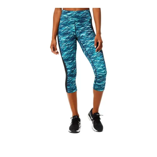 Asics Kate Pocket Capri Leggings Women's Blue