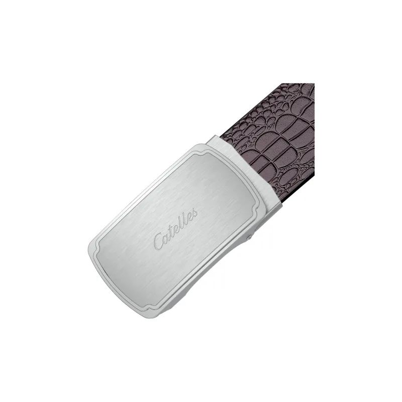 CATELLES Cow Leather Leather Belts Men's 3.8cm-10